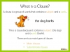 Using Commas to Separate Subordinate Clauses - Years 3 and 4 Teaching Resources (slide 3/15)